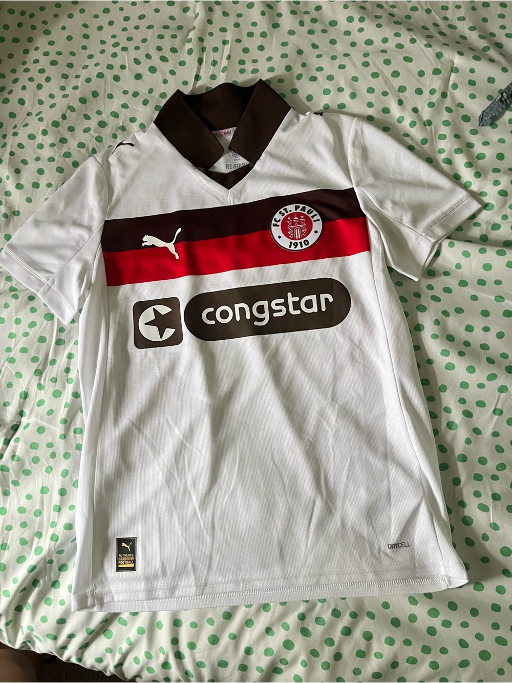 Super cool FC St. Pauli home jersey from the 2025 - 2026 season.